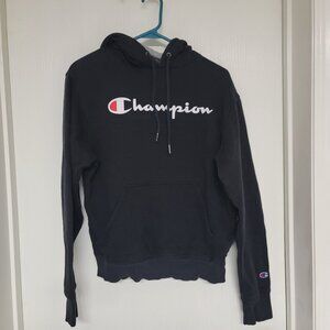 Mens black Champion hoodie